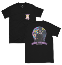 Load image into Gallery viewer, Wednesday - Black Tee