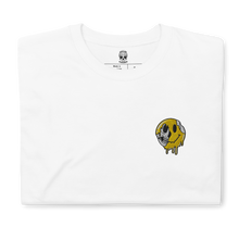 Load image into Gallery viewer, Keep Smiling Embroidered - White Tee